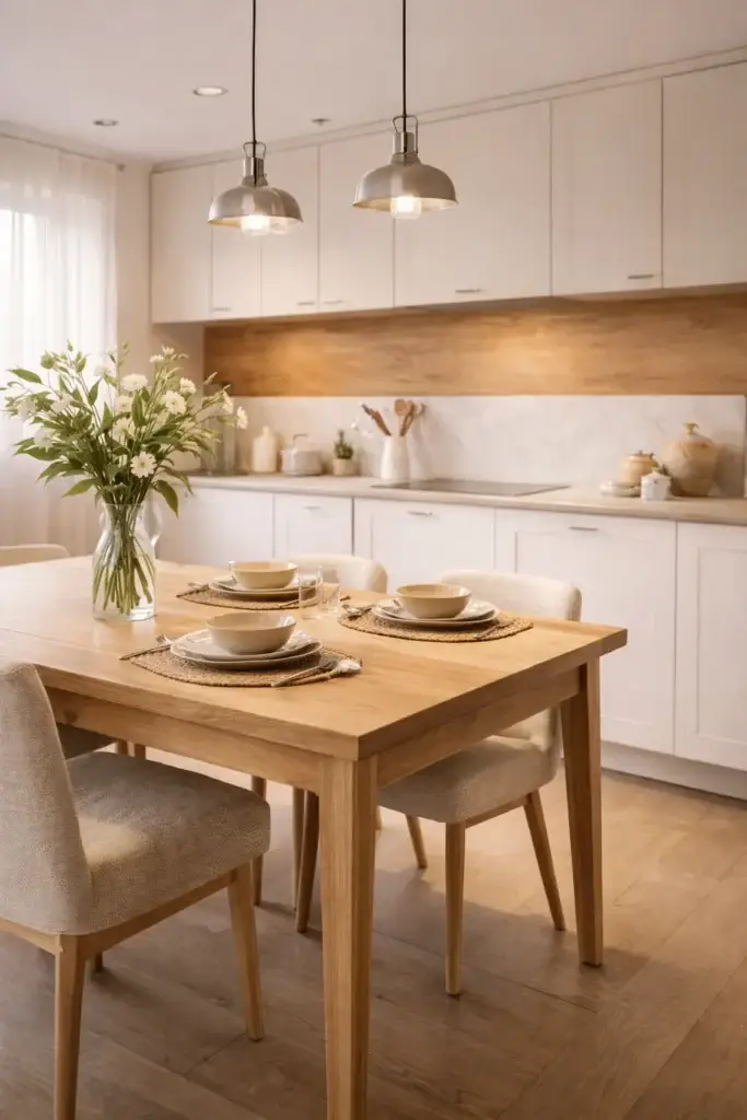 cucina sala da pranzo arredamento moderno